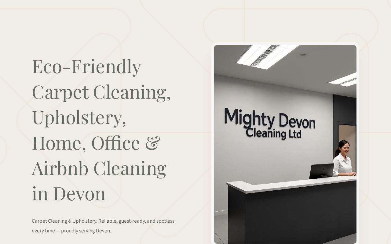 Clean Devon Mighty Devon Cleaning Ltd